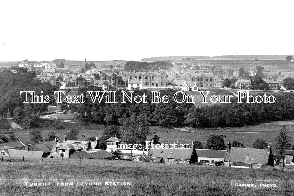 SC 1689 - Turriff From Beyond Railway Station, Scotland