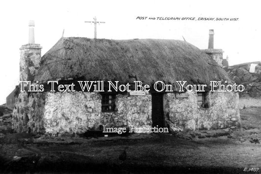 SC 1705 - Post & Telegraph Office, Eriskay, South Uist, Scotland