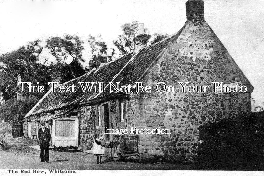 SC 1734 - The Red Row, Whitsome, Berwickshire, Scotland
