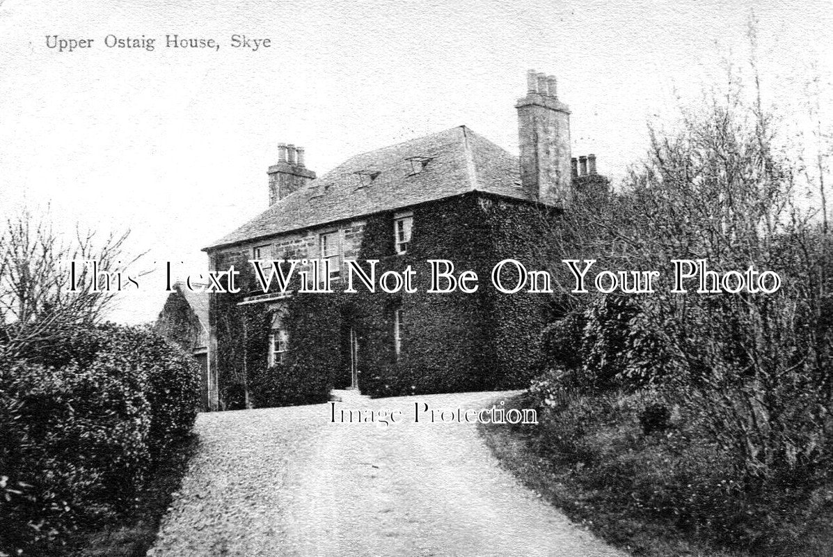 SC 1745 - Upper Ostaig House, Isle Of Skye, Scotland c1915