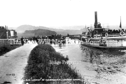 SC 1747 - SS Linnet At Cairnbaan, Crinan Canal, Argyll, Scotland