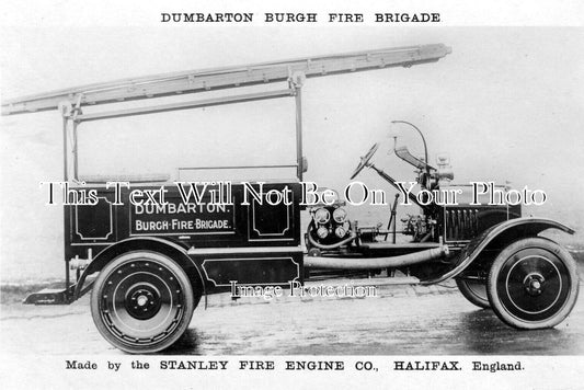 SC 1755 - Dumbarton Burgh Fire Brigade, Scotland