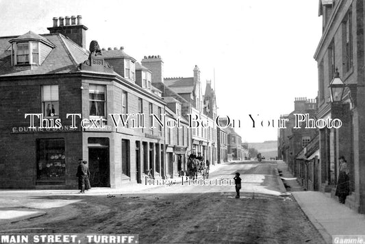 SC 1775 - Main Street, Turriff, Aberdeenshire, Scotland