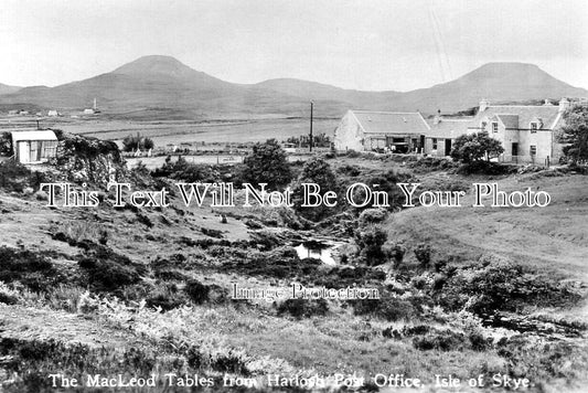 SC 1789 - The Macleod Tables, Harlosh Post Office, Isle Of Skye, Scotland c1950