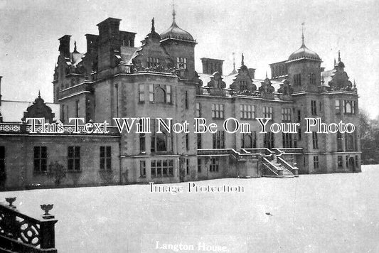 SC 1792 - Langton House, Druns, Berwickshire, Scotland