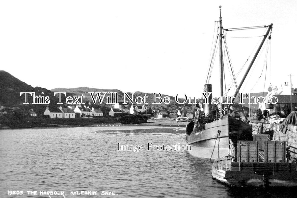 SC 1834 - The Harbour, Kyleakin, Isle Of Skye, Scotland