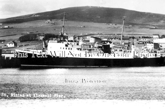 SC 1845 - St Ninian At Kirkwall Pier, Orkney Ferry, Scotland