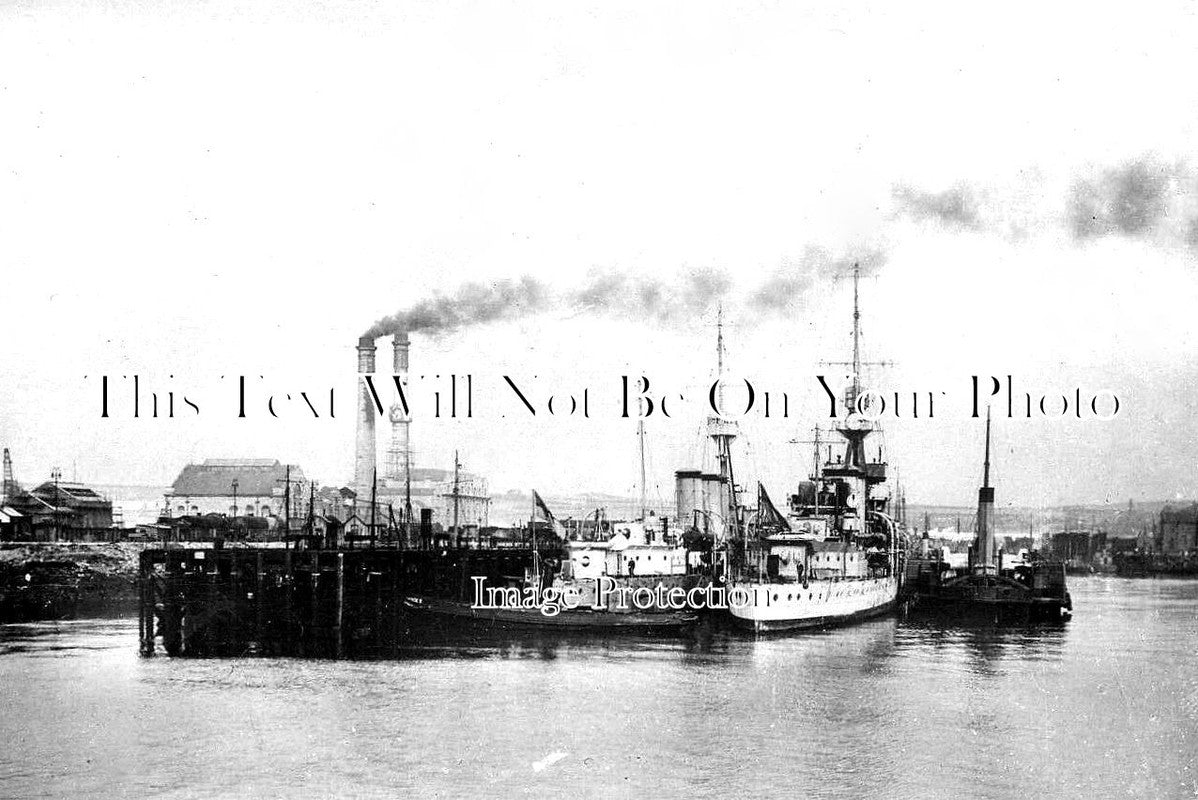 SC 186 - HMS Comus & Curlew, Timber Jetty, Rosyth Dockyard, Scotland