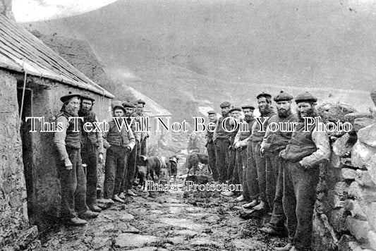 SC 1864 - The Parliament Men, St Kilda, Scotland