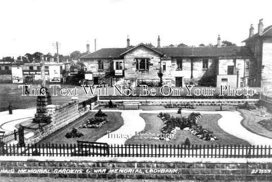 SC 187 - Haig Memorial Gardens & War Memorial, Ladybank, Fife, Scotland