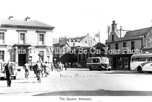 SC 1880 - The Square, Arbroath, Scotland c1948