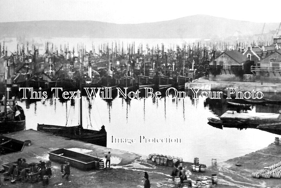 SC 1882 - Herring Drifters At Lerwick, Shetland, Scotland