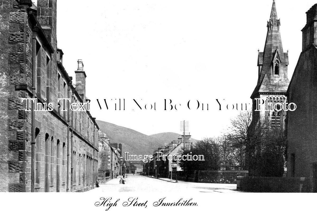 SC 1893 - High Street, Innerleithen, Scotland