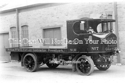 SC 1909 - McNeil Cartage Lorry, Possilpark, Glasgow, Scotland