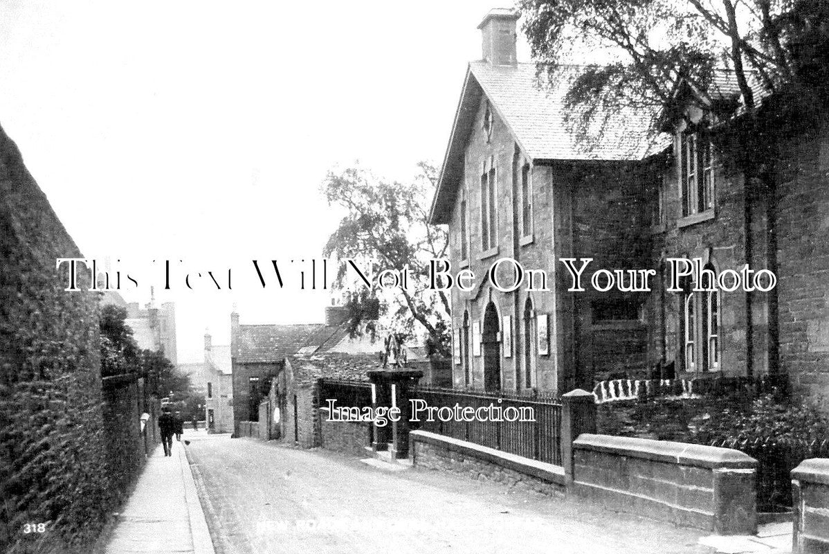 SC 1917 - New Roads & Drill Hall, Forfar, Angus, Scotland WW1 c1914