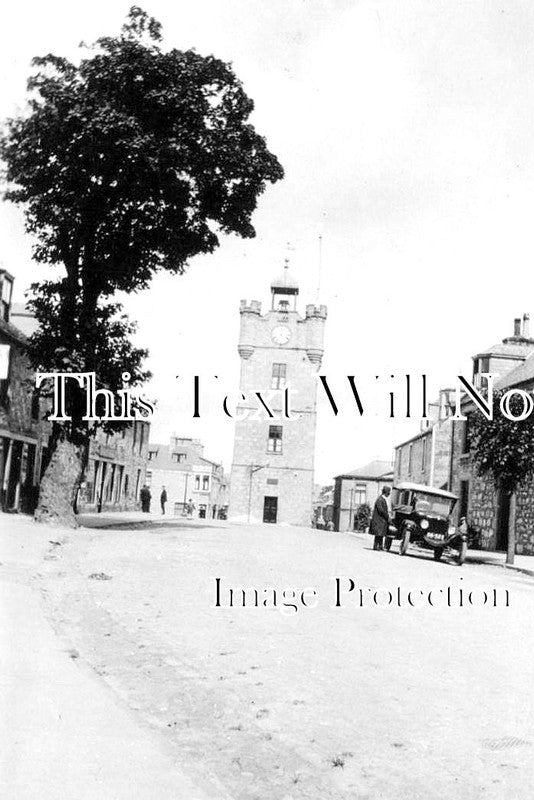 SC 1934 - Clock Tower, Dufftown, Banffshire, Scotland