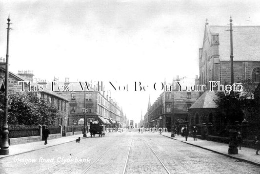SC 1941 - Glasgow Road, Clydebank, Dunbartonshire, Scotland