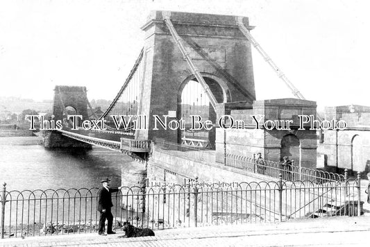 SC 1944 - Suspension Bridge, Montrose & Angus, Scotland