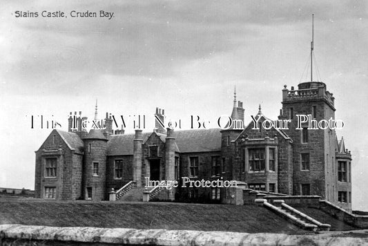 SC 1968 - Slains Castle, Cruden Bay, Aberdeenshire, Scotland c1915