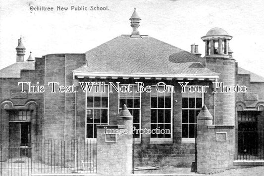 SC 1969 - New Public School, Ochiltree, Ayrshire, Scotland c1928
