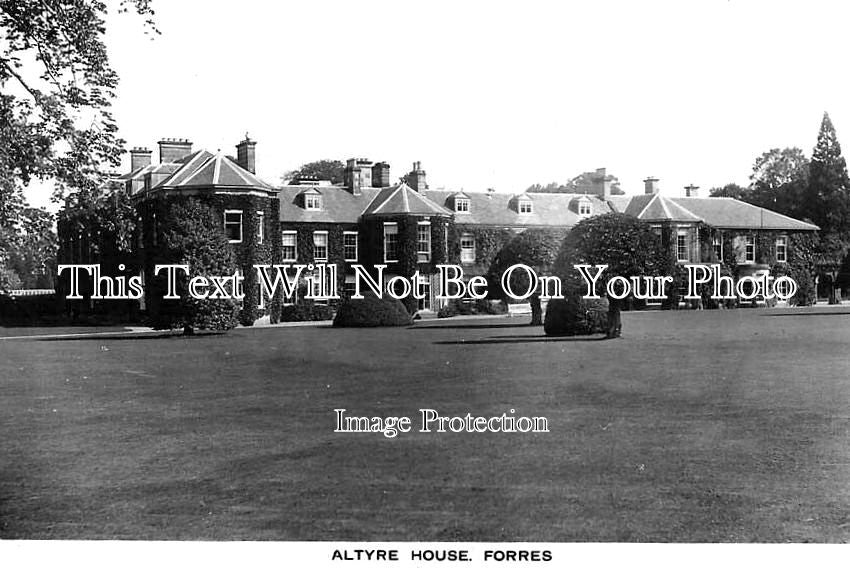 SC 1970 - Altyre House, Forres, Scotland c1921