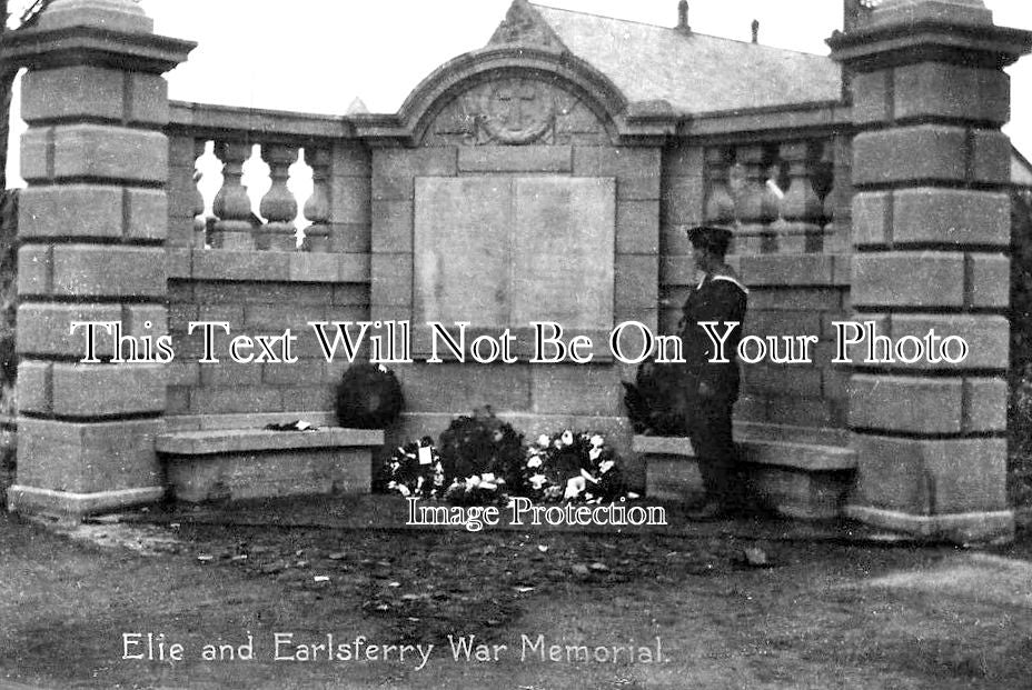 SC 1971 - Elie & Earlsferry War Memorial, Fife, Scotland