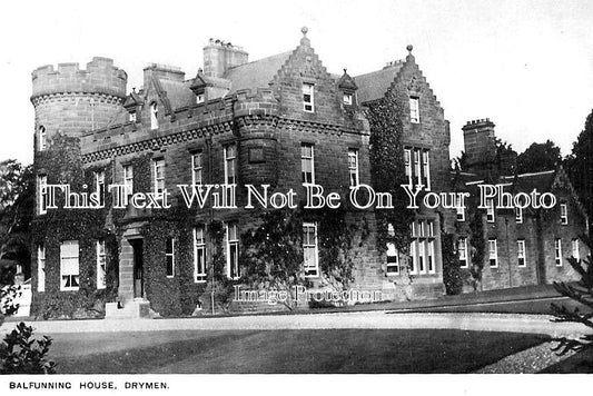 SC 1973 - Balfunning House, Drymen, Stirlingshire, Scotland c1909