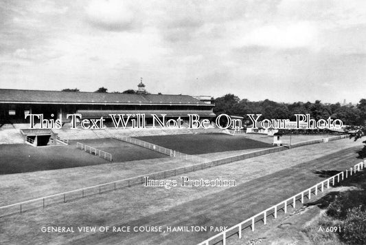 SC 1984 - General View Of Race Course, Hamilton Park, Scotland