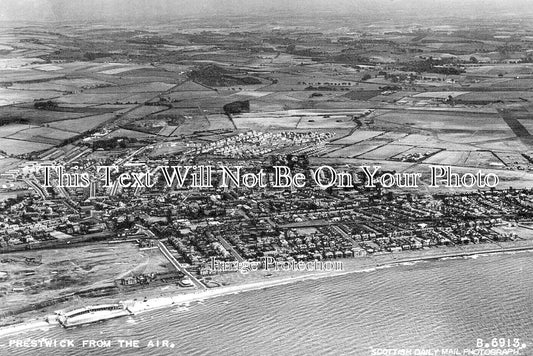 SC 1991 - Prestwick From The Air, Scotland
