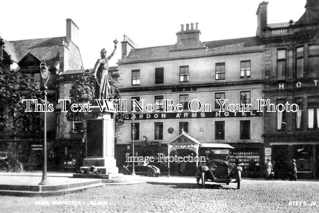 SC 2003 - War Memorial, Elgin, Morayshire, Scotland