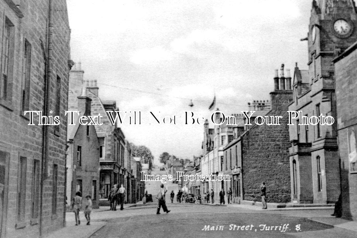 SC 2032 - Main Street, Turriff, Aberdeenshire, Scotland