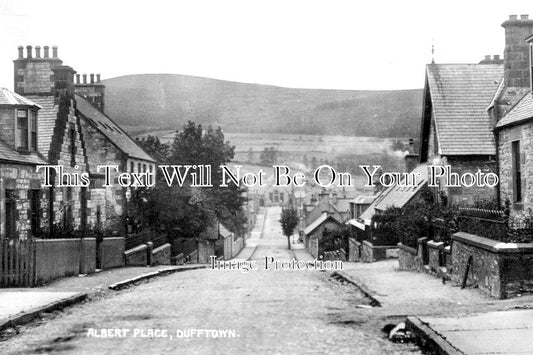 SC 2043 - Albert Place, Dufftown, Banffshire, Scotland