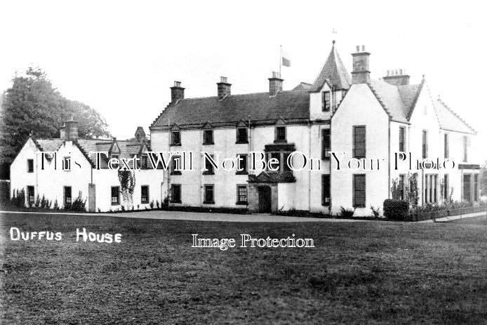 SC 2045 - Duffus House, Elgin, Cupar, Fife, Scotland c1905