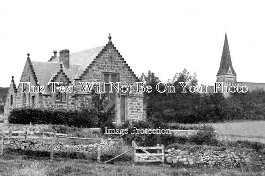 SC 2047 - St Margarets Church & Scotts Hall, Forgue, Scotland