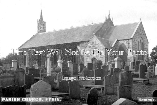 SC 2059 - Parish Church, Fyvie, Scotland