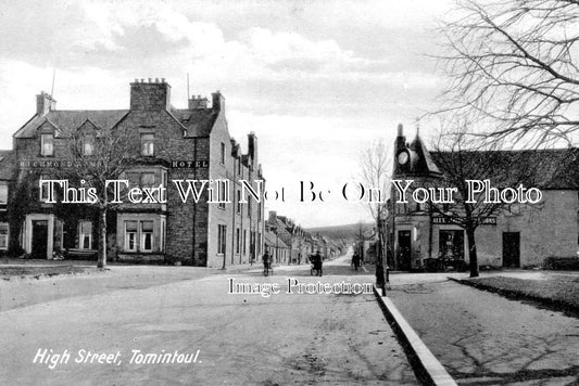 SC 2072 - High Street, Tomintoul, Banffshire, Scotland