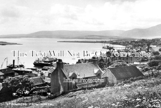SC 2078 - Stromness From North Orkney Ferry, Scotland