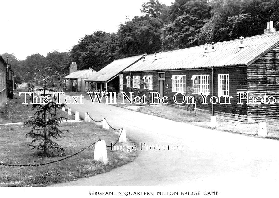 SC 208 - Sergeants Quarters, Milton Bridge Army Camp, Scotland