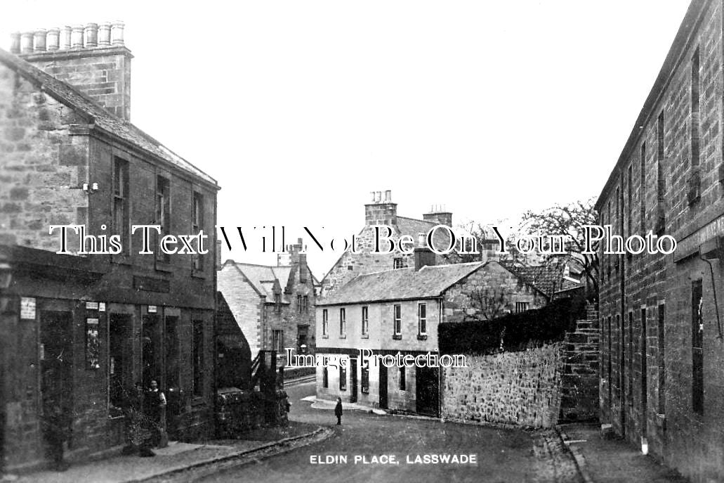 SC 2080 - Eldin Place, Lasswade, Midlothian, Scotland c1914