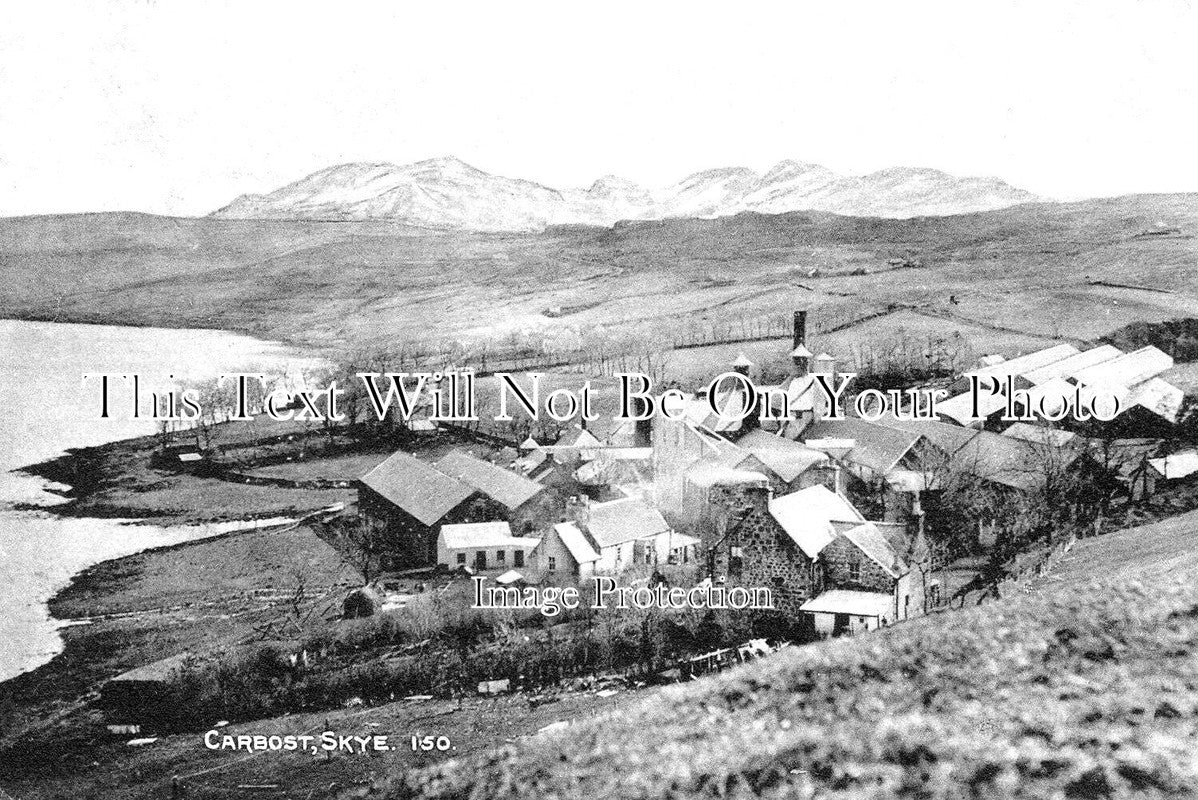 SC 2087 - Carbost Distillery, Isle Of Skye, Scotland c1909