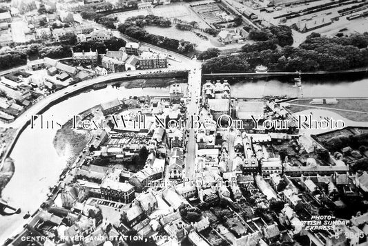 SC 2094 - City Centre, River & Station, Wick, Caithness, Scotland