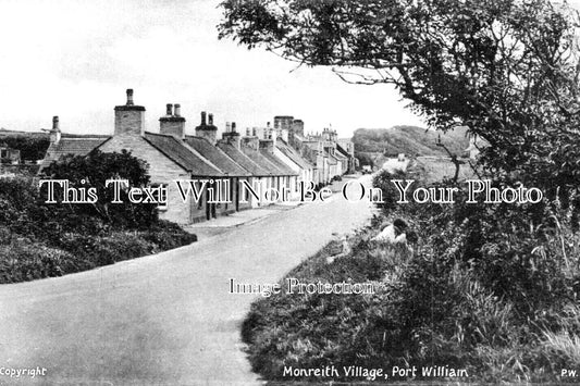 SC 2097 - Monreith Village, Port William, Scotland