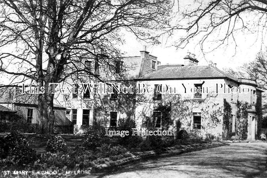 SC 2122 - St Marys School, Melrose, Roxburghshire, Scotland