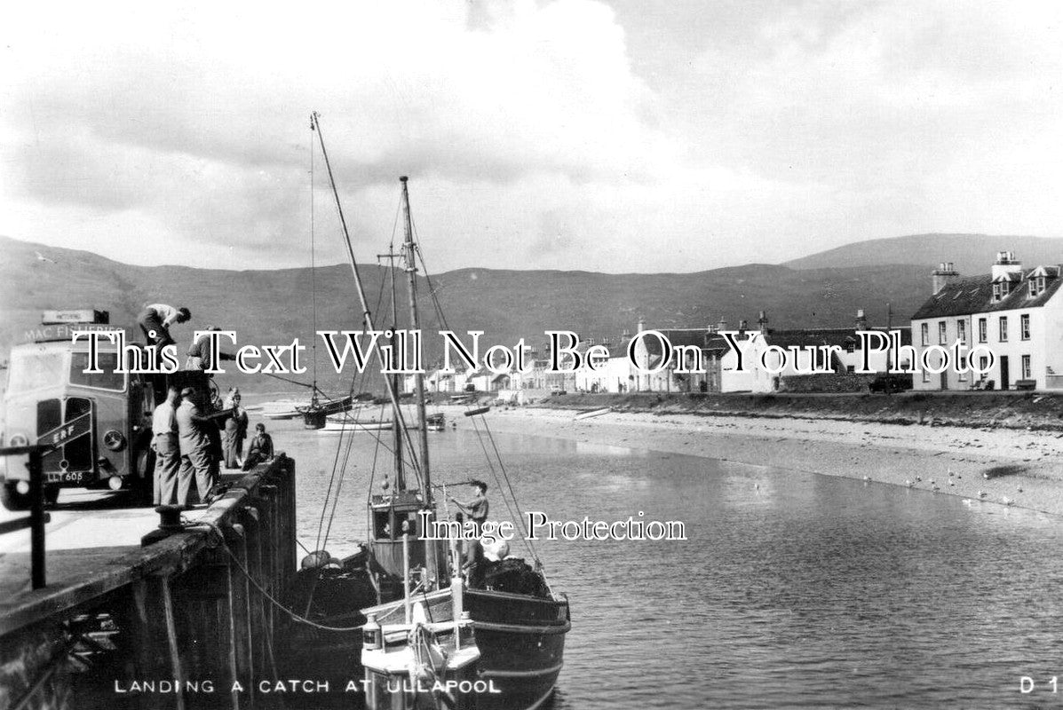 SC 2126 - Landing A Catch At Ullapool, Scotland