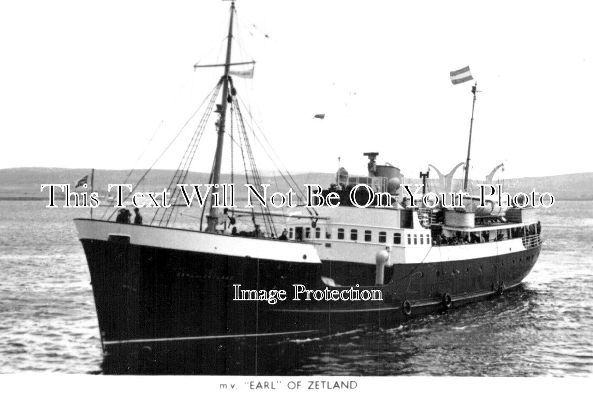 SC 2137 - MV Earl Of Zetland, Shetland, Scotland