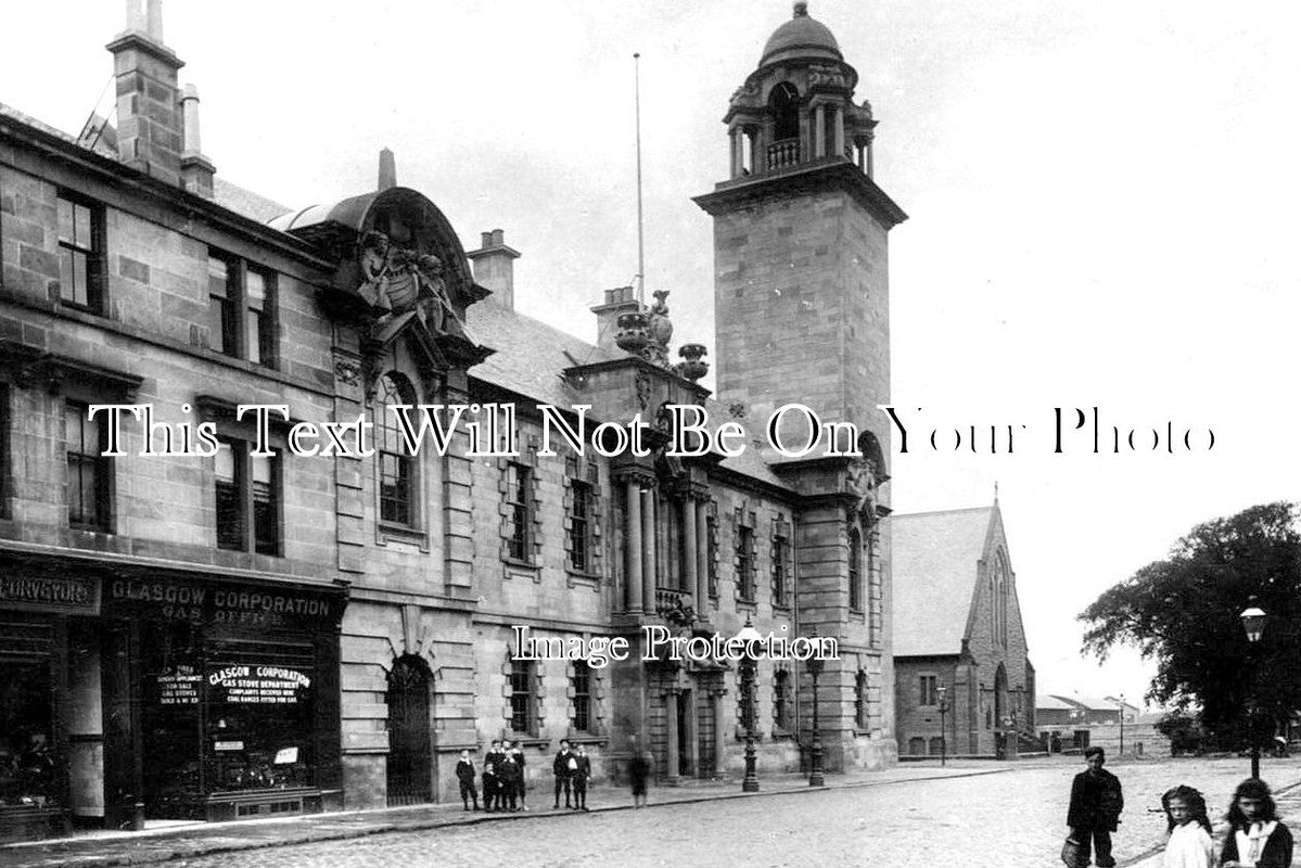 SC 2177 - Municipal Buildings, Clydebank, Scotland