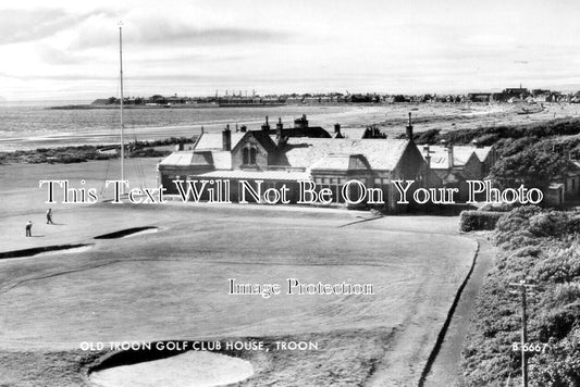 SC 2187 - Old Troon Golf Club House, Troon, Ayrshire, Scotland c1966