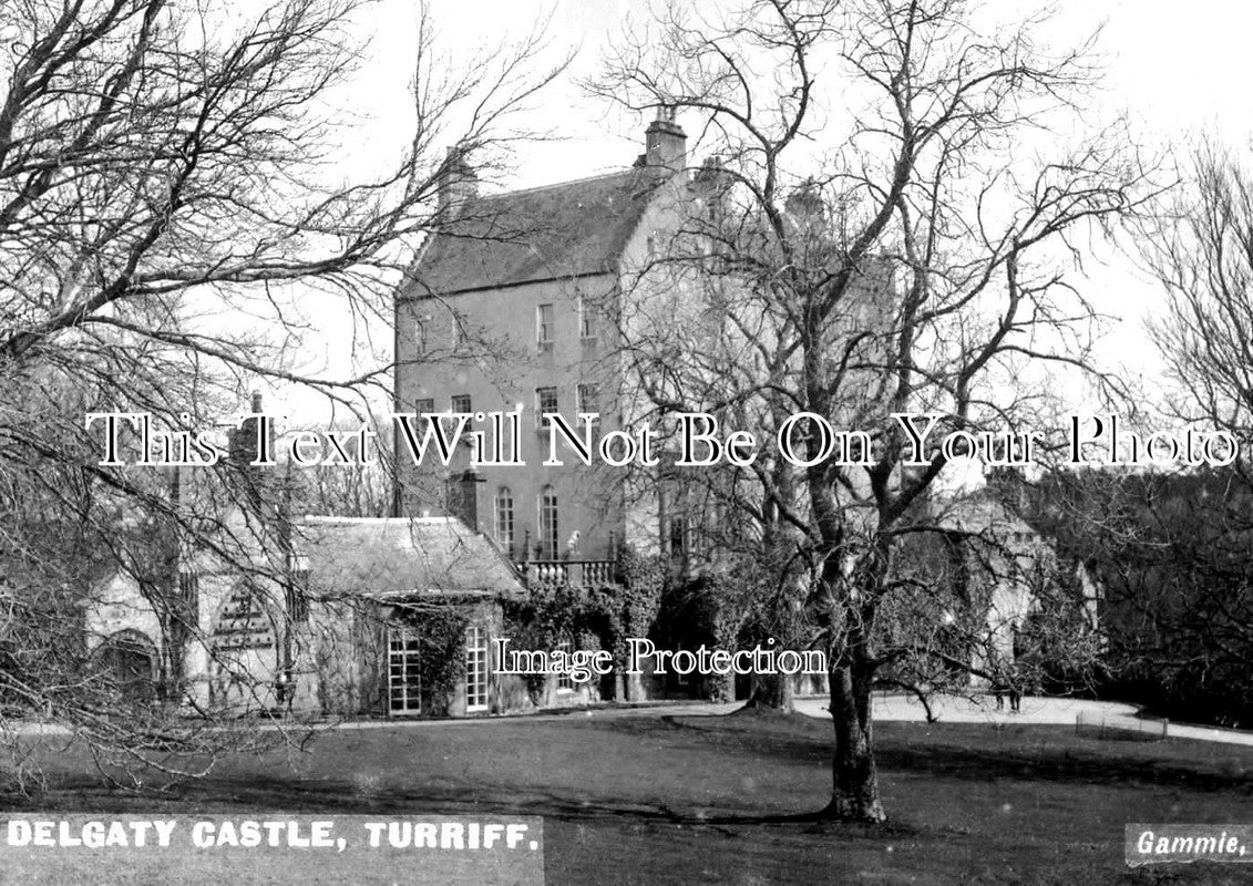SC 220 - Delgaty Castle, Turriff, Aberdeenshire, Scotland