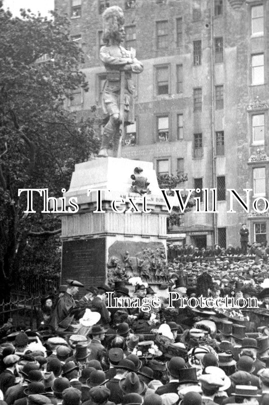 SC 2205 - Black Watch Boer War Memorial, Edinburgh, Scotland