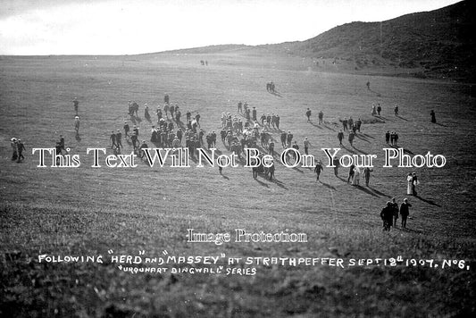 SC 2226 - Herd V Massey At Strathpeffer, Scotland 1907